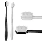 WLLHYF 2 PCS Extra Soft Micro Nano Toothbrush for Sensitive Gums, Soft Toothbrush with 10000 Soft Bristles Sterile Fiber Adult Toothbrush Painless Brushing for Teeth Oral Gum Recession