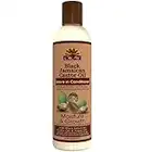 OKAY Black Jamaican Castor Oil Moisture Growth Leave In Conditioner Helps Moisturize&Regrow Strong Healthy Hair Sulfate,Silicone,Paraben Free For All Hair Types and Textures Made in USA 8oz