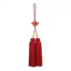 PhysCool Luxury Handmade Tai Chi Sword Tassel Chinese Kung Fu Wush Sword Tassel No Static No Wire Drawing