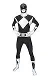 Morphsuits unisex adult Power Rangers Morphsuit Sized Costume, Black, Large US