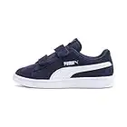 PUMA Puma Smash V2 Sd V Ps, Scarpe da Ginnastica Unisex - Bambini e ragazzi, Blu (Blu Peacoat Puma White), 29 EU