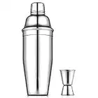 Vegena Cocktailshaker Set, Premium Bar Cocktailset Kit mit Messbecher, 750ML Professioneller Edelstahl Cocktail Shaker Martinishaker Schüttelbecher + Mixer mit Sieb