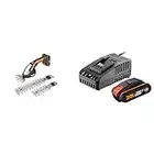 Worx WG801E Forbice Elettrica a Batteria 20V, con 3 Lame Intercambiabili in Dotazione & WA3601 Kit 1 Carica Batteria Rapido + 1 Batteria Power Share 20V/2.0Ah agli Ioni di Litio