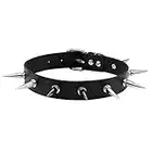 Manfnee PU Leder Choker Punk Gothic Rock Spike Niet Choker Halsband Halskette Frauen Männer