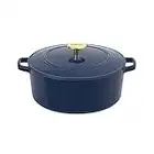 Cuisinart Oval Casserole, Midnight Blue, 7 Qt