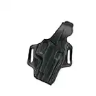 Galco Fletch High Ride Belt Holster for Walther PPK, PPKS (Black, Right-Hand)