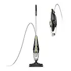 Eureka Home Lightweight Stick Vacuum Cleaner, Powerful Suction Corded Multi-Surfaces, 3-in-1 Handheld Vac, Blaze Black,NES212C