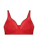 HUNKEMÖLLER Unwattierter Minimizer-Bügel-BH Nina - Tango red - 85E