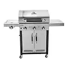 Char-Broil Advantage Series 345S - 3 Burner Gas Barbecue Grill with TRU-Infrared Technology, Stainless Steel Finish