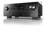 Denon AVR-X2600H 4K UHD AV Receiver | 2019 Model | 7.2 Channel, 95W Each | New Dolby Atmos Height Virtualization, Dual Subwoofer Outputs | 8 HDMI Inputs, 2 Outputs with eARC | AirPlay 2, Alexa & HEOS