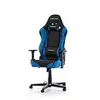 DX Racer (el Original Racing R0 Gaming Chair, Cuero sintético, Negro & Azul, Normal/Large