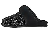 UGG Damen Scuffette II METALLIC Spots Hausschuh, Black, 39 EU