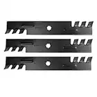 PetMigo Mulching Blade Set GY20852 AM141035 for John Deere 48 inch Deck GX21784 GX21786 GY20852 LA130 LA140 E170 E160 E140 (3 Pack)