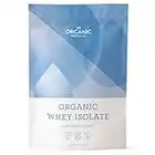 The Organic Protein Co. - Pure Unflavoured Organic Whey Protein Isolate Powder | SOYA & Gluten w/BCAA | Good for Protein Shakes & Homemade Diet Snacks - 400g