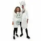 Fork and Electric Socket Couples Costume - Funny Dark Humor Adult Halloween