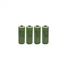 4 x Buyabattery 2/3AAA (Two Thirds AAA) Rechargeable Solar Light Batteries 1.2V 200mAh NiMH 2/3-AAA Length 30mm Diameter 10mm