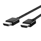 Belkin ultra high speed HDMI 2.1 cable, 4K/Dolby Vision HDR, optimal playback from Apple TV, 2 m - black