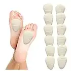 Coussins métatarsiens à pieds pour femmes et hommes - Coussinets Métatarsiens Hapad moyen 7,94mm épais (paquet de 6 paires) HAPAD