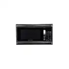 Black+Decker 1000 Watt 1.3 Cubic Feet Microwave with Digital Touch Controls and Display, Black Stainless Steel