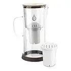 Invigorated Water - pH Restore Wasserfilter Trinkwasser, Water Filter Jug, Wasserfilter, hoher pH-Wert Water Filters, Wasserentkalker Trinkwasser, 3,5 L Wasserfilter Kanne Glas, Wasser Filter