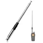 Antenne Radio CB 27 MHz Portable Télescopique, Antenne BNC Extensibles de 23 cm à 130 cm pour Cobra Midland Uniden Radio Portable