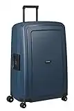 Samsonite S'Cure Eco - Spinner L Koffer, 75 cm, 102 L, TSA-geprüft , Blau (Navy Blue)