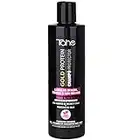 Tahe Gold Protein Champú protector para cabellos opacos, teñidos o con mechas con efecto antiencrespamiento (300 ml)