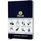 Business Planner Undated for Entrepreneurs! Focus Project Notebook for Productivity! Daily Weekly Self Organizer Planner / Win the Day! Beat Procrastination! Ifocus - A5 work planner