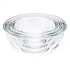 AmazonCommercial Mixing Bowls, 3 Piece Set, Lids Not Included