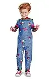 Chucky Costume for Toddlers, Official Childs Play Chucky Costume Jumpsuit and Mask Outfit, Classic Size Medium (4T) Multicolored