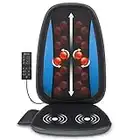 Comfier Shiatsu Back Massager with Heat -Deep Tissue Kneading Massage Seat Cushion, Massage Chair Pad for Full Back, Electric Body Massager for Home or Office Chair use,Gifts for Women/Men