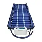 Proactive Protekt Aire 3600AB Low Air Loss/Alternating Pressure Mattress System, with Raised Side Air Bolsters and Cell-On-Cell Support Base, 350 lb Capacity