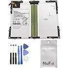 NuFix Battery Replacement for Samsung Tab A 10.1 EB-BT585ABE EB-BT585ABA 7300mAh with Repair Tools SM-T585 SM-P585 SM-T580 SM-T580NU SM-T585NZ SM-P580