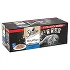 SHEBA Délicatesses - Sachets Fraîcheurs en Sauce, Sélection aux poissons pour Chat Adulte - 40 x 85g