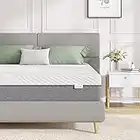 Novilla, Matelas 80x200, Matelas Mousse à Mémoire de Forme, Moyenne Ferme, Excellent Soutien, Certifié Oeko-Tex, Hauter 24 cm, Extrêmement Durable