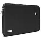 TECOOL 14 Pulgadas Funda Portátil para 14'' Lenovo thinkpad ideapad HP Pavilion Acer DELL Chromebook PC Notebook, Nuevo Macbook Air 15.3 M2 2023, Protectora Funda Ordenador Impermeable 14, Negro