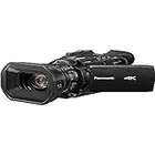 Panasonic HC-X1500E - Videocámara 4K (lente Leica, Live Streaming, gran angular 25 mm, zoom óptico de 24x, Wifi), negro