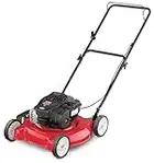 Yard Machines 11A-02BT729 20-in Push Lawn Mower with 125cc Briggs & Stratton Gas Powered Engine, Black and Red