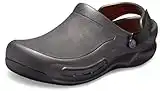 Crocs Unisex-Adult Bistro Pro LiteRide Clog | Slip Resistant Work Shoes, Black, 9 Men/11 Women