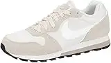 Nike Md Runner 2 - Zapatillas De Correr Mujer, Multicolor (Phantom/White/Light Cream/Particle Beige 011), 36.5 EU, Par