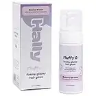 HALLY Fluffy G - Rich Dimension for Brunettes - Foamy, Glazey Hair Gloss Treatment, Revives Colored Hair, Adds Shine Through Hydrating Solution that Removes Frizz - Bouncy Brown