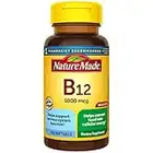 Nature Made Vitamin B12 1000 mcg, Dietary Supplement for Energy Metabolism Support, 150 Softgels, 150 Day Supply