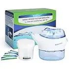 Nascool Nasal Irrigation System-Short Rinse Time&Advanced All-Round Deep Cleaning Gift with 50 Salt Packages