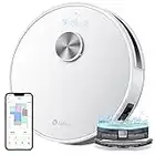 Lefant M1 Robot Vacuum Cleaner with Mop Room Mapping 4000Pa, LDS Navigation SLAM Algorithm Virtual Boundary, 32cm DIA Laser Robotic Vacuum Wi-Fi/App/Alexa Control