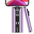 Flash Drive for iPhone/USB/Type-c/Android, 256GB USB Stick/Cle USB， High-Speed Photo Stick External Storage Compatible with iPhone, iPad, Android, PC, and More Devices (Purple)