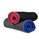 NirvanaShape Microfiber Cooling Towel - Gym Towels/Serviette Sport Musculation - Serviette Rafraichissante/Ice Towel Ideal for Sports, Running, Yoga, Golf, Hiking - Serviettes Rafraîchissante