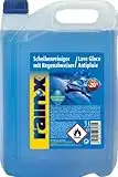 Rain-X Lave Glace Concentré Voiture Hydrophobique, Liquide de Refroidissement et Anti-Pluie Pare-Brise -20° 5 L