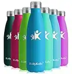 KollyKolla Botella Agua Acero Inoxidable 750ml, Botella Deporte sin BPA, Botella Termica Grande - Mantener 12H Caliente/24 Frío, Termo Cafe al Vacío, Cantimplora Gimnasio, Garrafa Agua, Gym