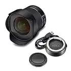 SAMYANG AF 14 mm F2.8 DSLR Autofokus Canon EF 8008 + Lens-Station Weitwinkel Objektiv mit 14 mm Festbrennweite, Autofokus, für Canon EF-Mount Kameras, Schwarz, 23277