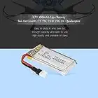 YUNIQUE France 1 pièce Lipo GoolRC T5 3.7V 450mAh Lipo pour quadricoptère RC GoolRC T5 T5C T5W T5G